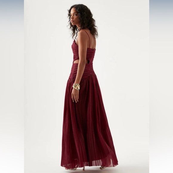 Aje Laurier Wave Maxi Dress AU12/US8 - Picture 8 of 9